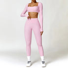 2-Piece Quick-Dry Workout Set Pink