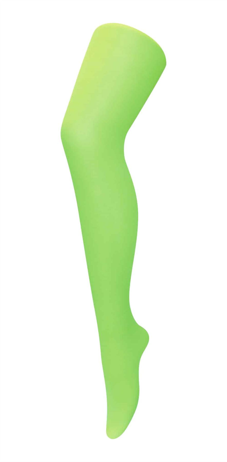 40 Denier Neon Party Tights Green