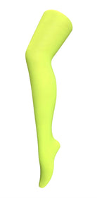 40 Denier Neon Party Tights Yellow