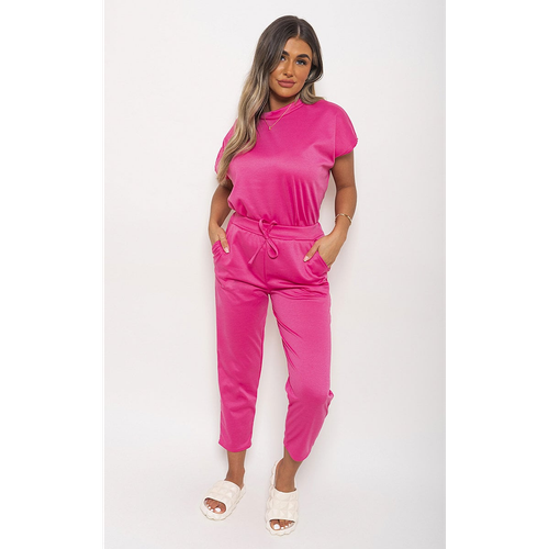 Boxy Loungewear Set Rose Pink