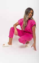 Boxy Loungewear Set Rose Pink