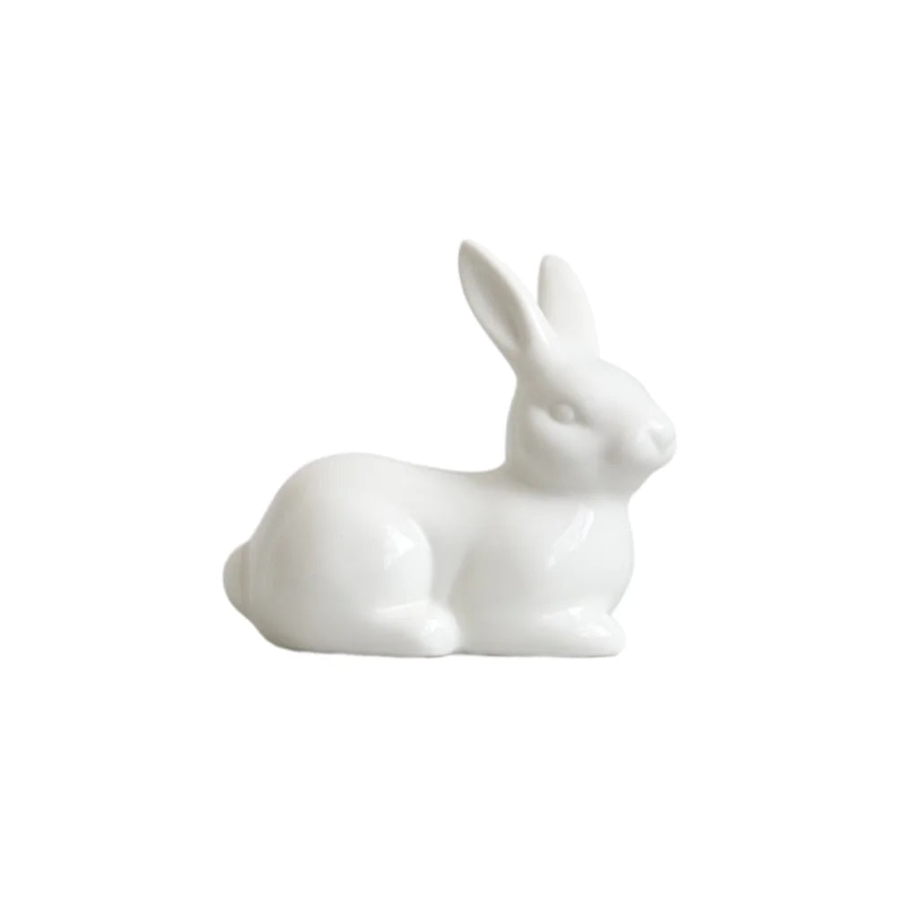 Ceramic Bunny Desktop Ornaments