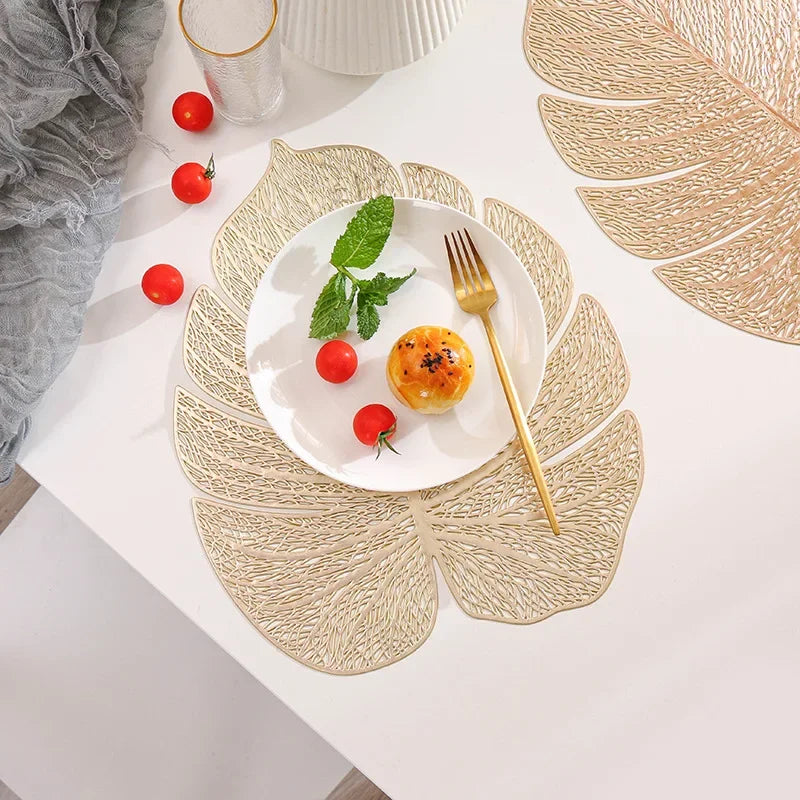 Classical Botanic Table Placemat Leaf