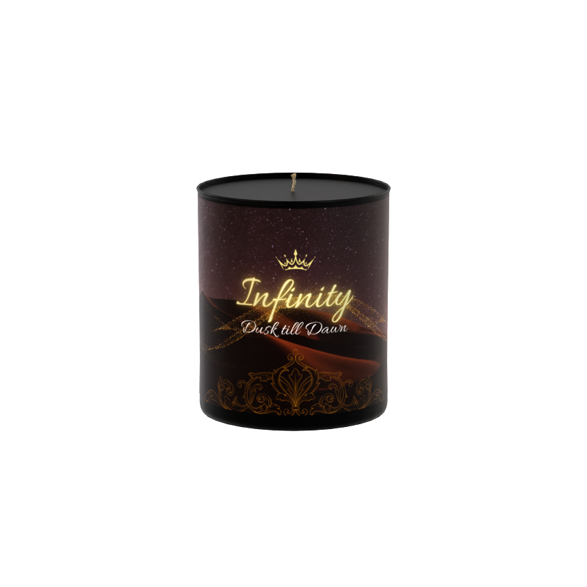 Dark Noir Black Candle - Infinity, 200g