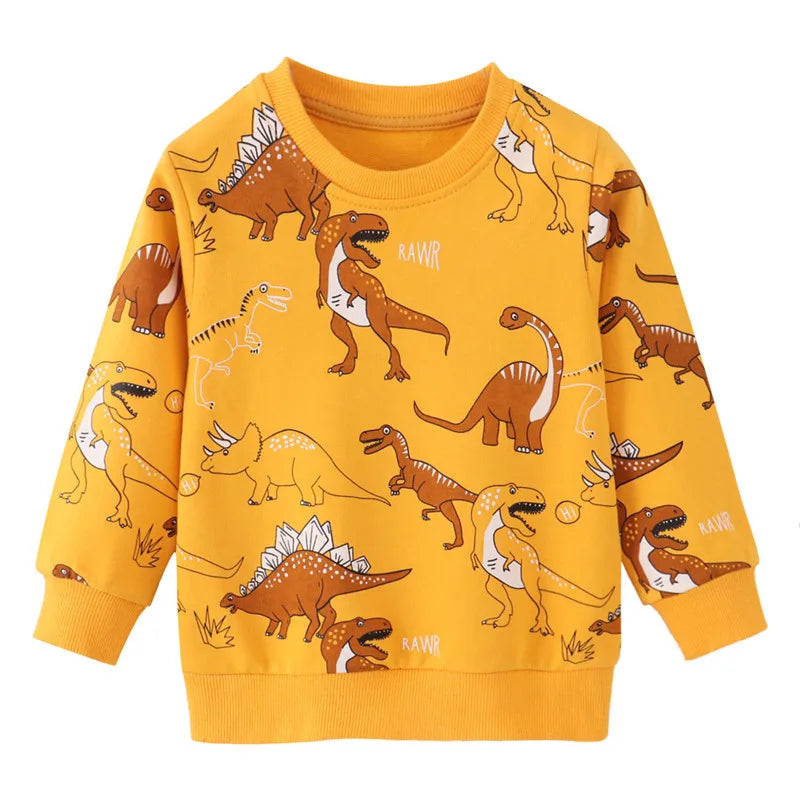 Dinosaur Print Boys Jumper