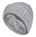 Heat Holders Girls' Pom Pom Beanie Grey