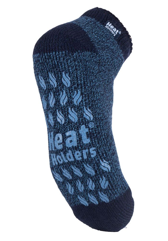 Heat Holders Grip Slipper Socks Navy