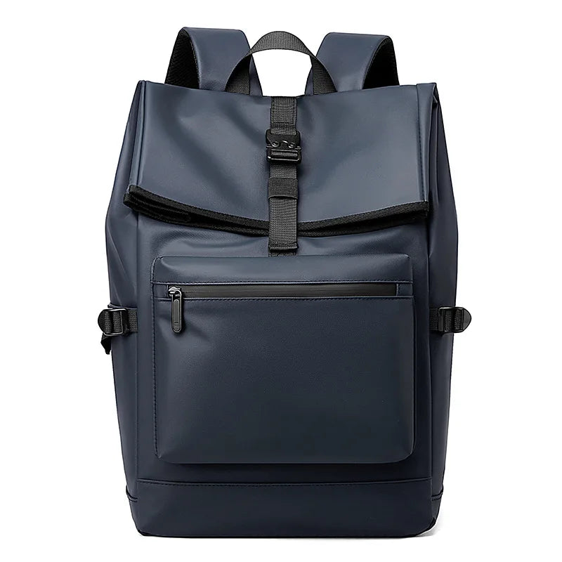 Large Urban Business Laptop Backpack 17" Blue