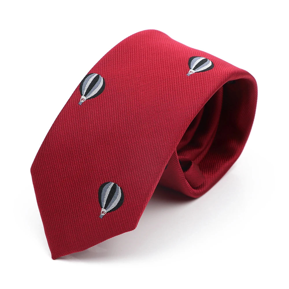 Men's Conversational Necktie | 6cm Slim Design