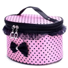 Polka Dot Cosmetic Travel Bag