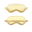 Pure Silk Padded Sleep Mask Gold