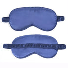 Pure Silk Padded Sleep Mask Navy Blue