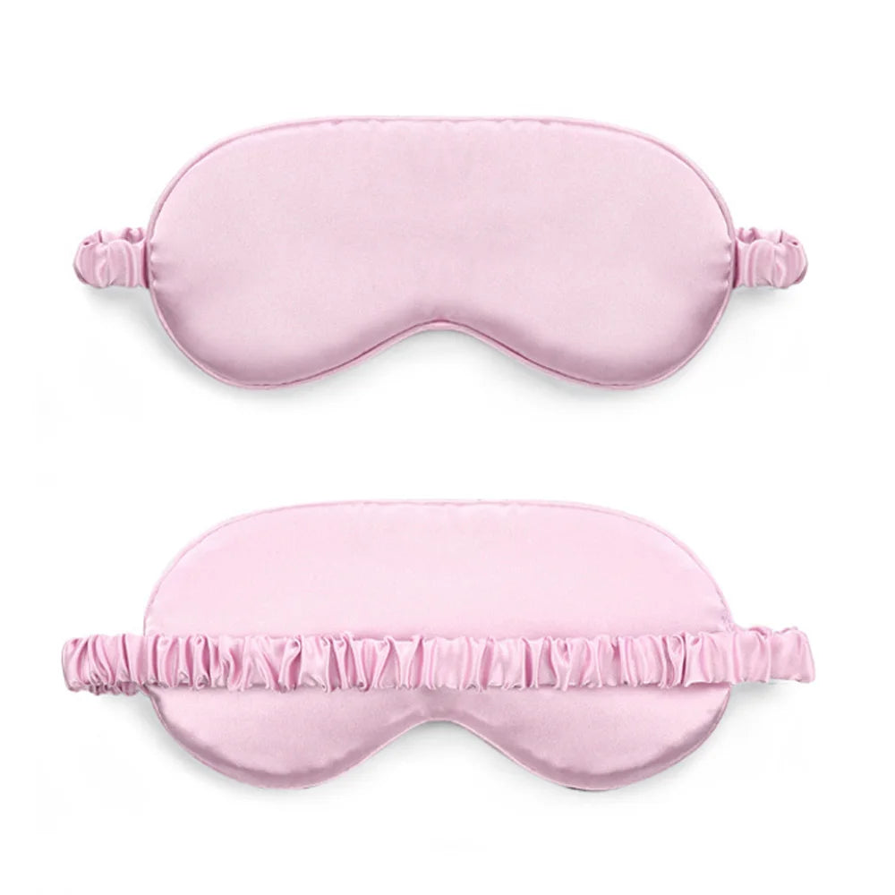 Pure Silk Padded Sleep Mask Pink