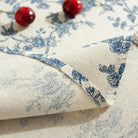 Round Floral Tablecloth