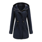 Stylish Navy Trench Coat for Women