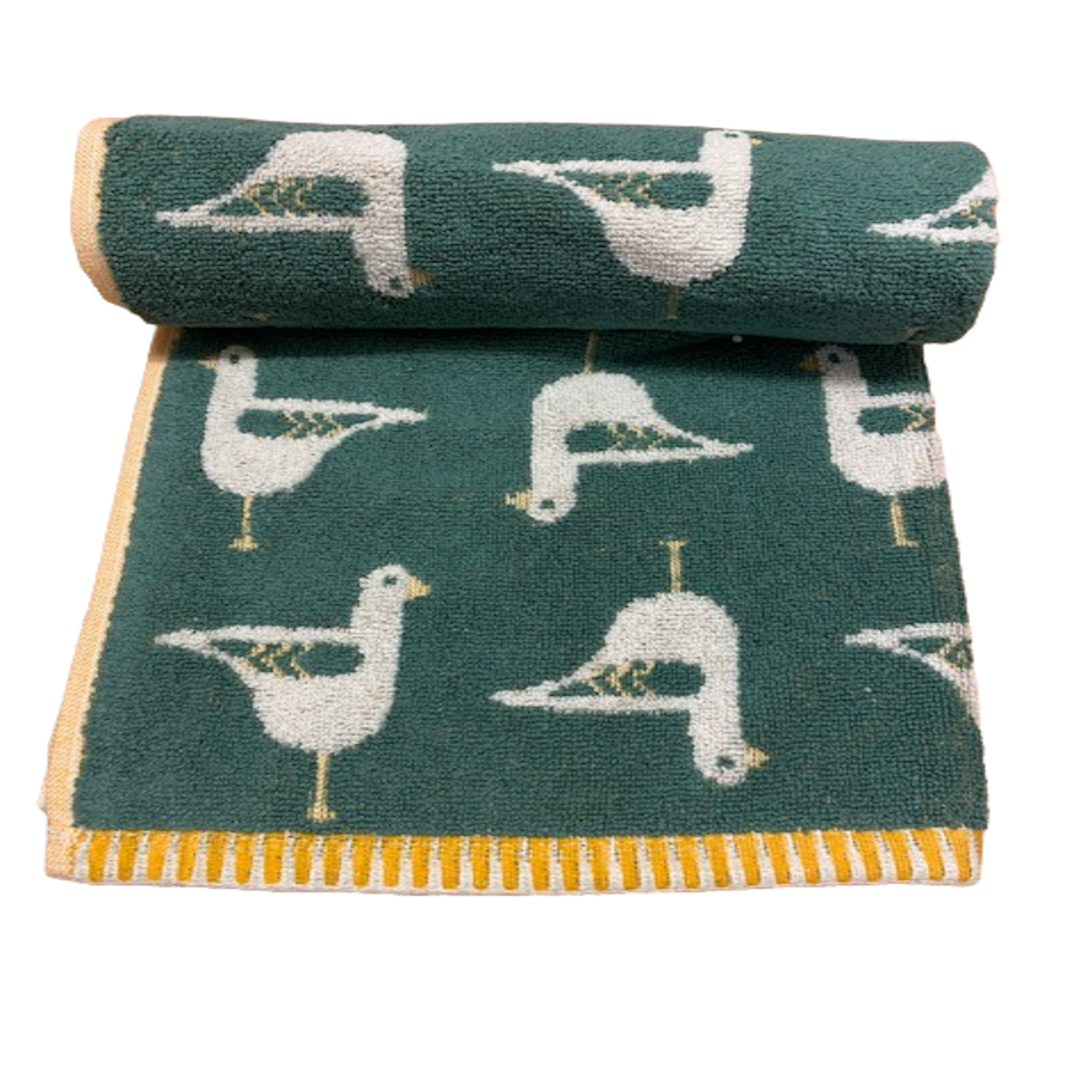 Seagull Turkish Cotton Towel Green