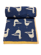 Seagull Turkish Cotton Towel Navy