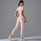 Seamless Workout Two-Piece Set Pink