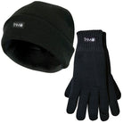 THMO Thermal Hat & Gloves Set - Black