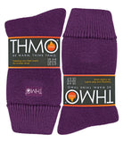 THMO Thermal Slipper Socks Purple