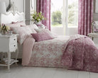 Toile Cotton Duvet Cover Set Pink