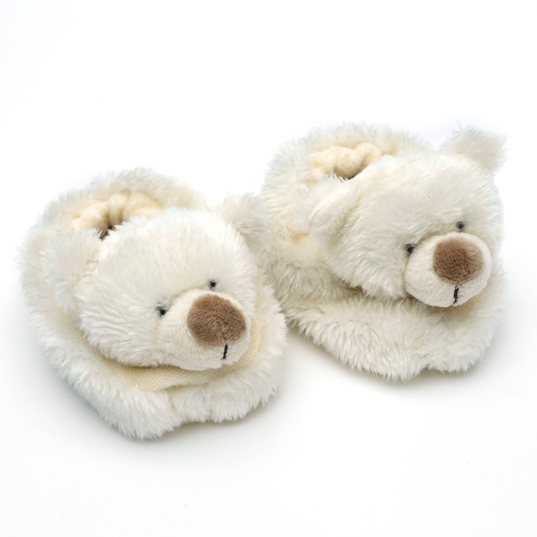 Plush Bear Baby Slippers (0-6 Months)